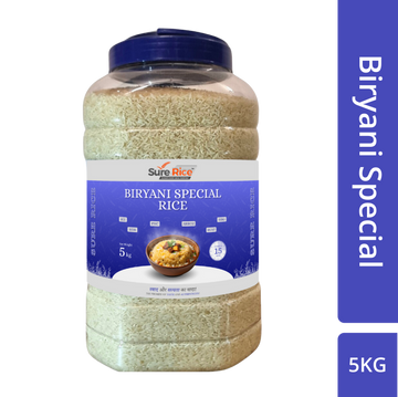 SureRice Signature Biryani Special Rice: Elevate Your Biryani Experience 5 Kg
