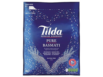 Tilda Pure Basmati Rice, 5kg